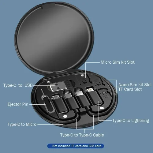 Portable Smart Data Cable Storage Box